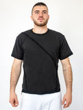 Outline Futuristic Black T-Shirt