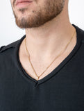Bash V-Neck Black T-Shirt