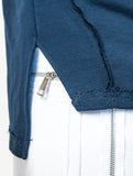 Outline Futuristic Blue T-Shirt