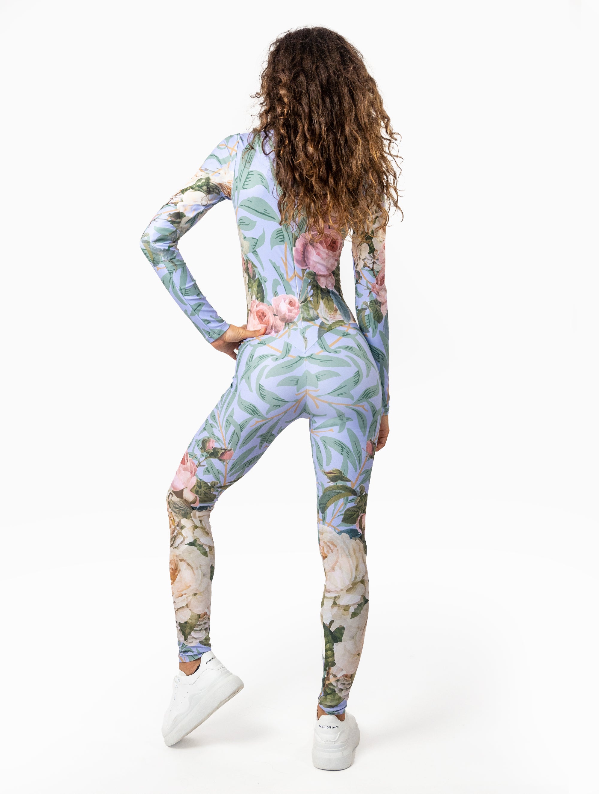 Eucalyptus & Peony Catsuit