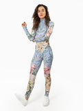Eucalyptus & Peony Catsuit