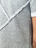 Outline Futuristic Gray T-Shirt
