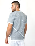 Outline Futuristic Gray T-Shirt
