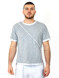 Outline Futuristic Gray T-Shirt