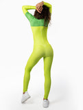 Love Bird Green Catsuit