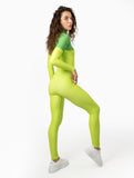 Love Bird Green Catsuit