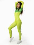 Love Bird Green Catsuit