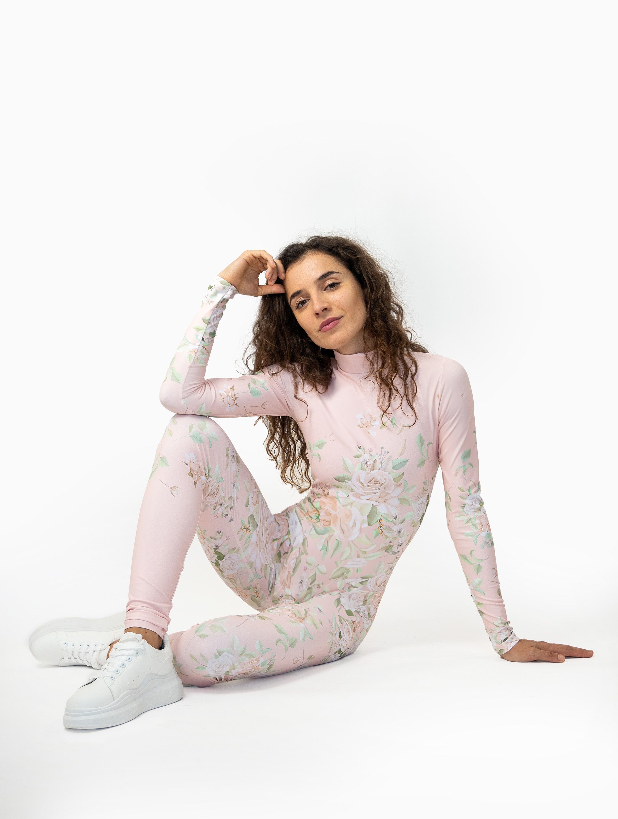 Pastel Floral Catsuit