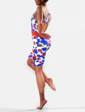 Abstract Short Spots Bodysuit