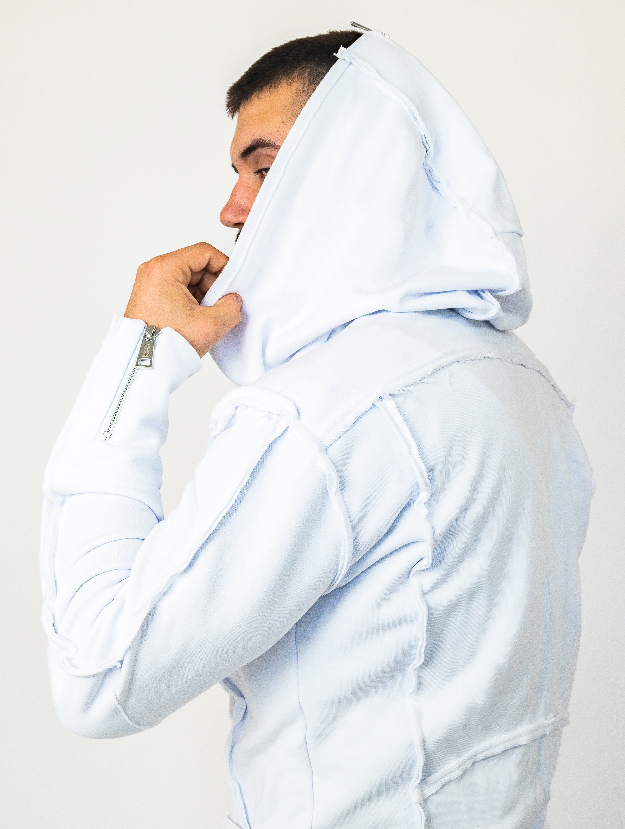 Nonesuch White Hoodie