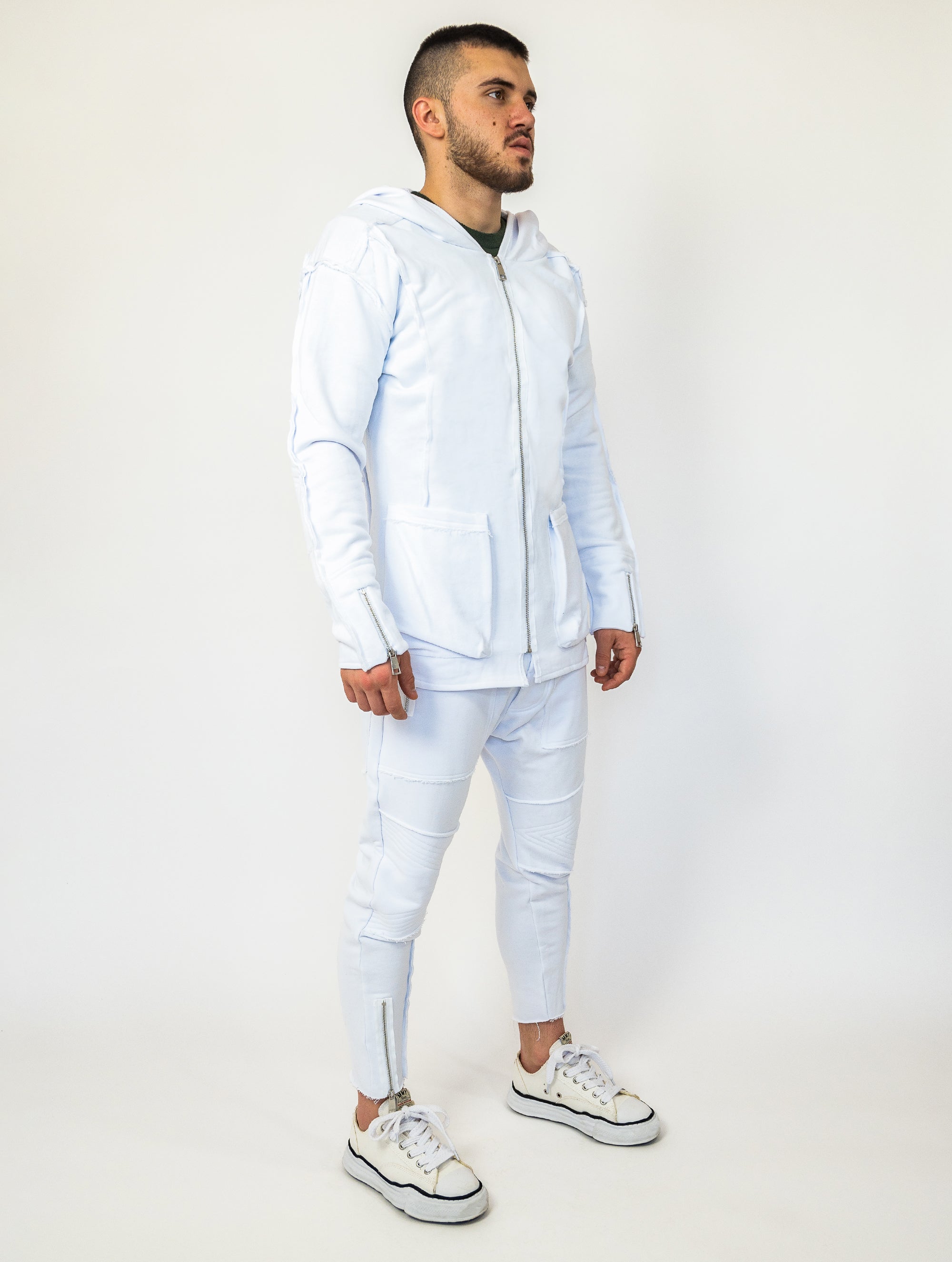 Nonesuch White Hoodie
