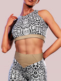 Albino Python Sports Bra-Sports bra-bootysculpted
