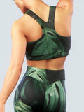Anegada Palm Sports Bra-Sports bra-bootysculpted