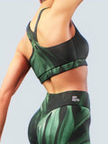 Anegada Palm Sports Bra-Sports bra-bootysculpted