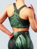 Anegada Palm Sports Bra-Sports bra-bootysculpted