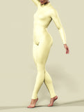 Banana Yellow Bodysuit-unitard-bootysculpted