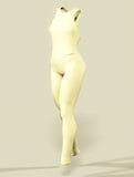 Banana Yellow Unitard-unitard-bootysculpted