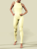Banana Yellow Unitard-unitard-bootysculpted
