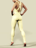 Banana Yellow Unitard-unitard-bootysculpted