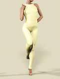 Banana Yellow Unitard-unitard-bootysculpted