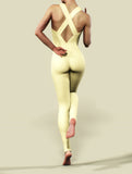 Banana Yellow Unitard-unitard-bootysculpted