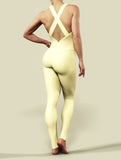 Banana Yellow Unitard-unitard-bootysculpted
