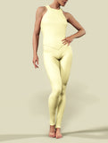 Banana Yellow Unitard-unitard-bootysculpted