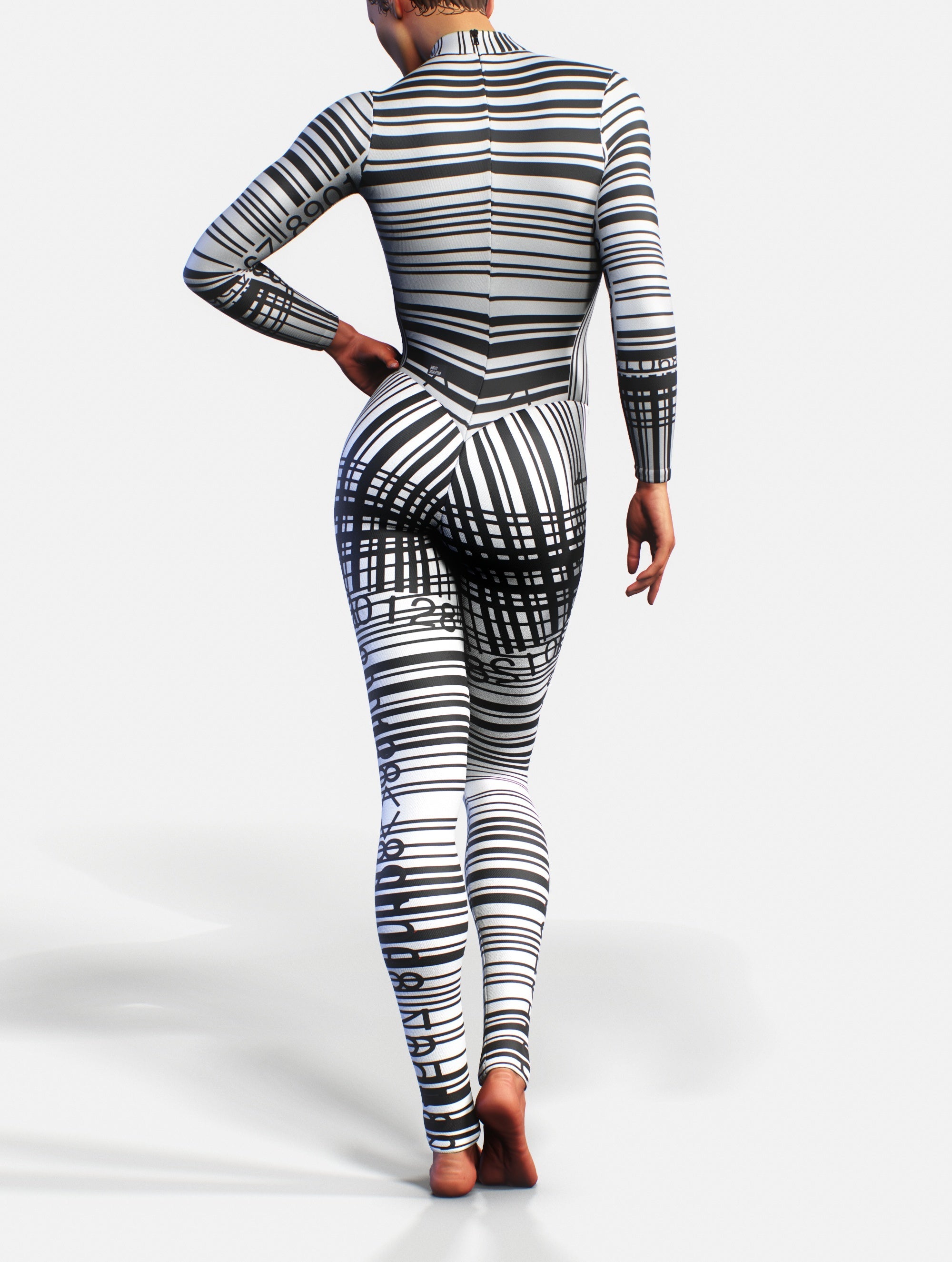 Barcode Unitard-unitard-bootysculpted