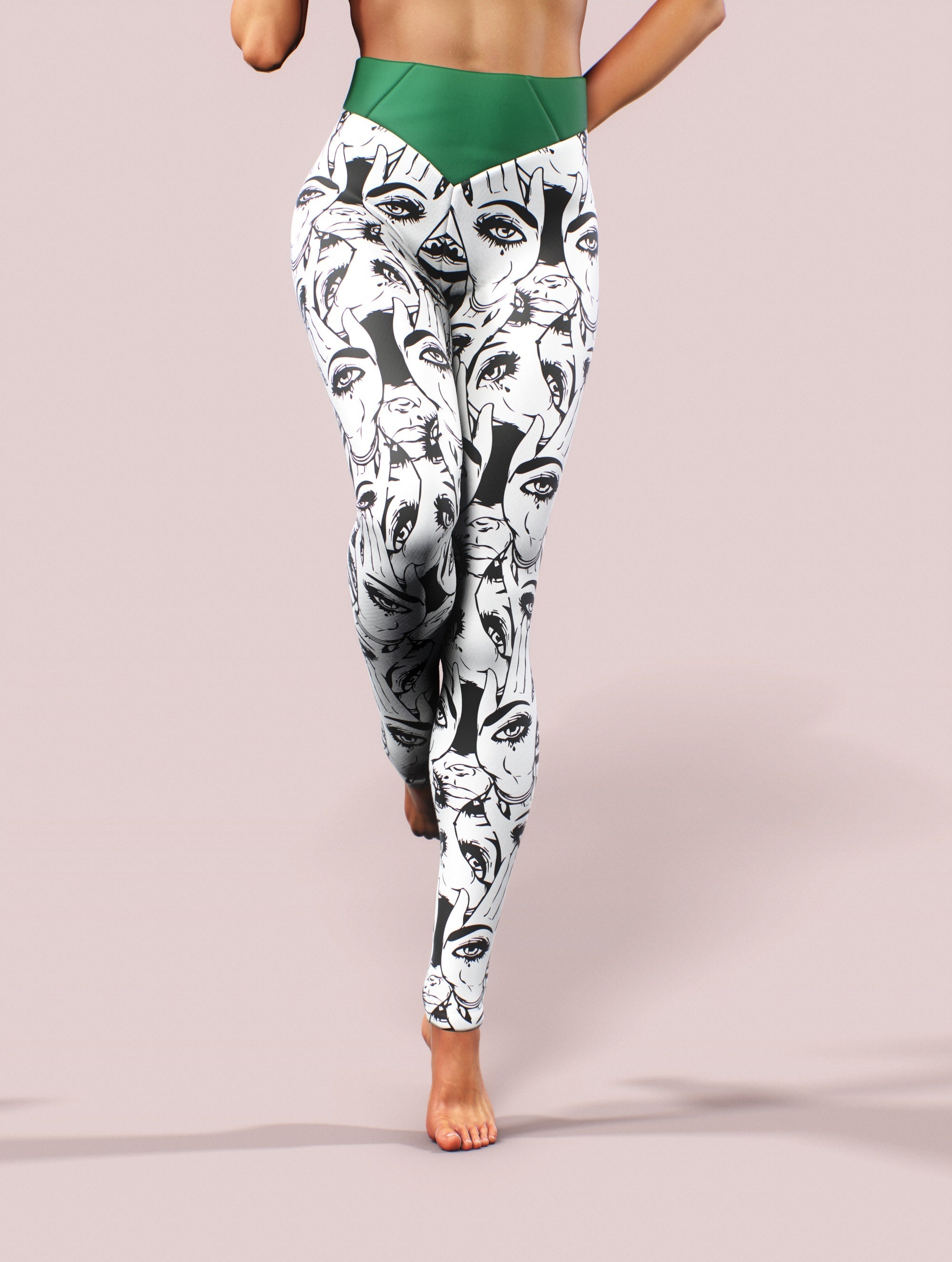 Beauty Witch Leggings-High waisted leggings-bootysculpted