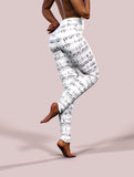 Beethoven's Music Leggings-High waisted leggings-bootysculpted