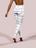 Beethoven's Music Leggings-High waisted leggings-bootysculpted