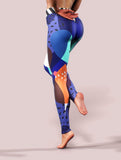 Berry Smoothie Leggings-High waisted leggings-bootysculpted