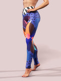 Berry Smoothie Leggings-High waisted leggings-bootysculpted
