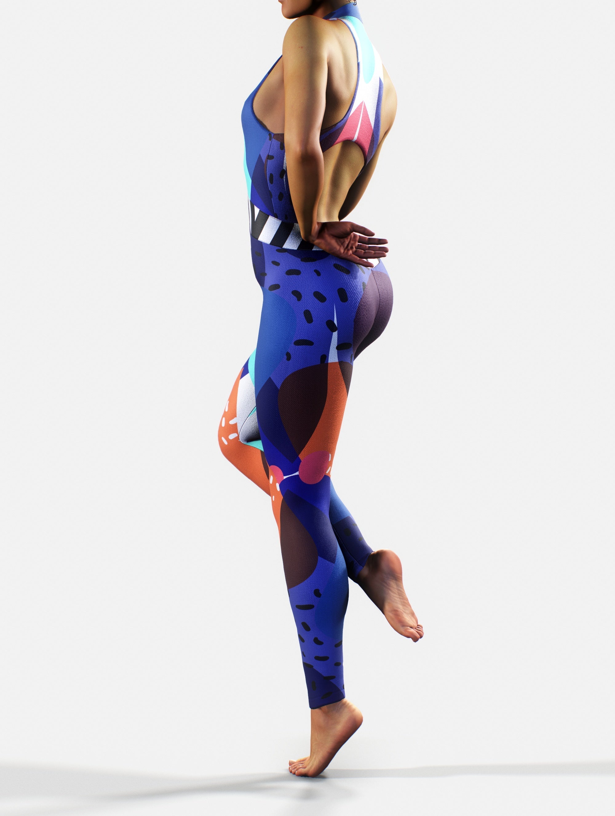 Berry Smoothie Unitard-unitard-bootysculpted