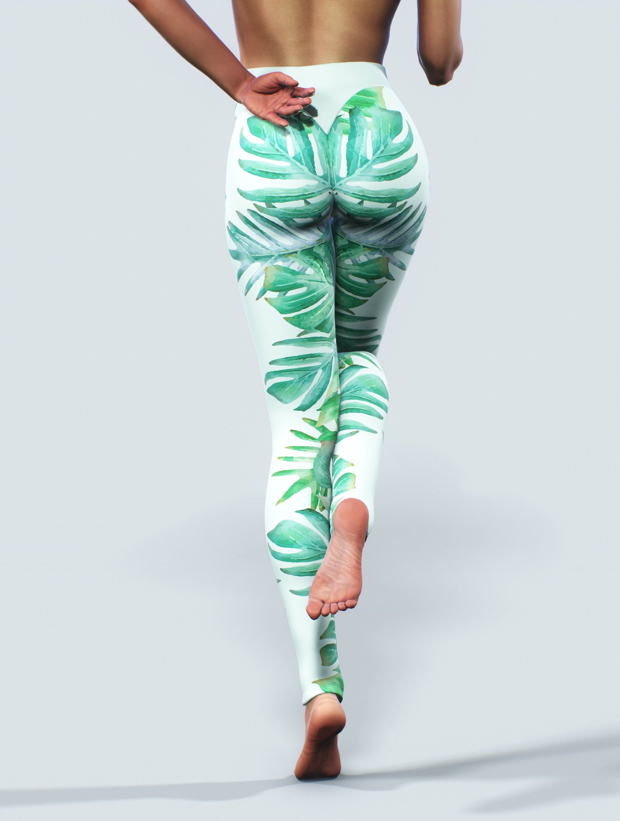 Bird of Paradise Leggings-High waisted leggings-bootysculpted
