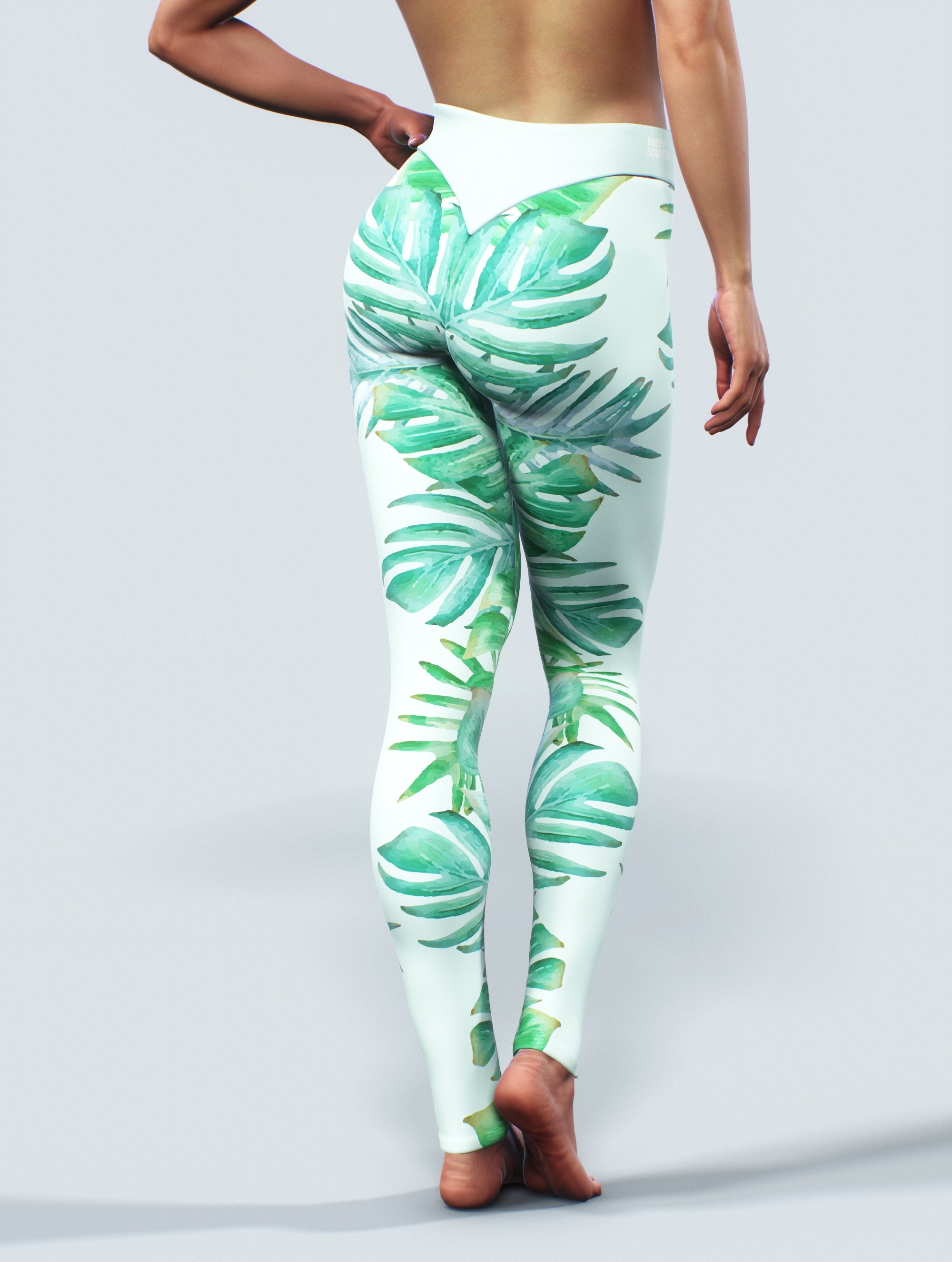 Bird of Paradise Leggings-High waisted leggings-bootysculpted