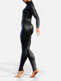 Black Leather Bodysuit-unitard-bootysculpted