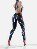 Black Lines Shaping Long Suit-unitard-bootysculpted