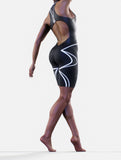 Black Lines Short Suit-unitard-bootysculpted