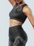 Black Octopus Sports Bra-Sports bra-bootysculpted