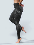 Black Octopus Tights-High waisted leggings-bootysculpted