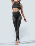Black Octopus Tights-High waisted leggings-bootysculpted