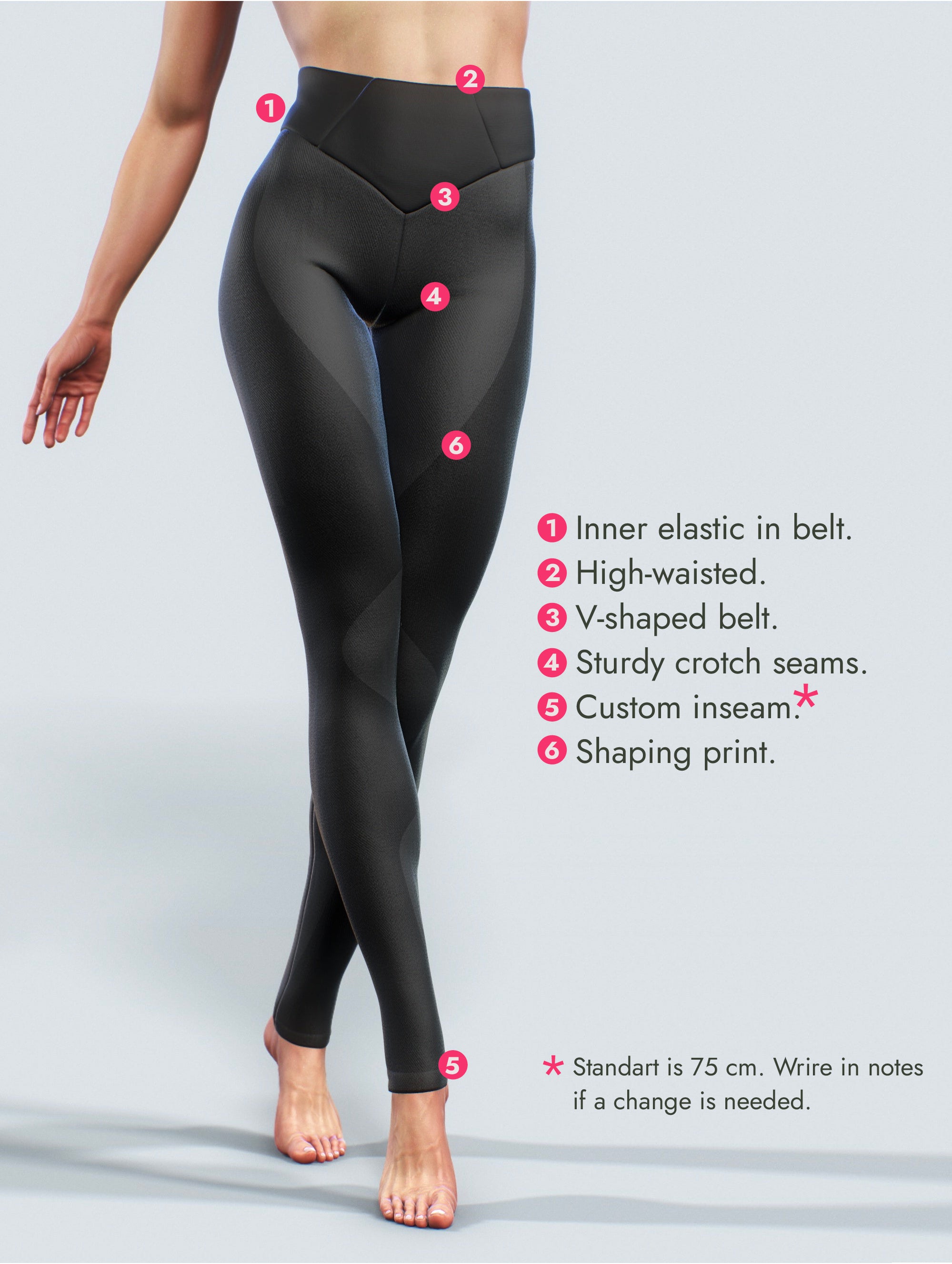 Black Shaping Leggings