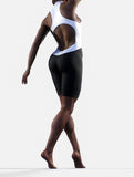 Black & White Short Bodysuit-unitard-bootysculpted