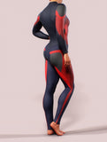 Blue Carbon Shaping Suit-unitard-bootysculpted