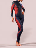 Blue Carbon Shaping Suit-unitard-bootysculpted