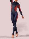 Blue Carbon Shaping Suit-unitard-bootysculpted