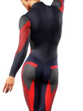 Blue Carbon Shaping Suit-unitard-bootysculpted
