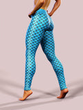 Blue Mermaid Activewear Set-Activewear Set-bootysculpted