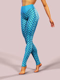 Blue Mermaid Activewear Set-Activewear Set-bootysculpted